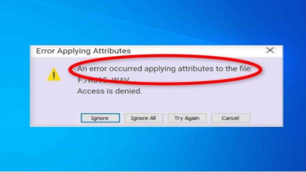 attributes file fix software